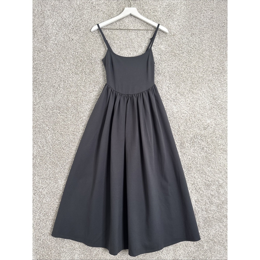 FOR LOVE AND LEMONS WILHEMINA MIDI DRESS IN GRAY SIZE XS